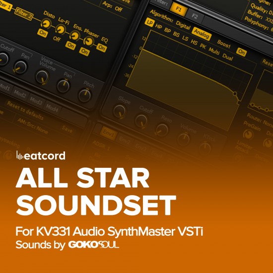 All Star Soundset for KV331 Audio SynthMaster