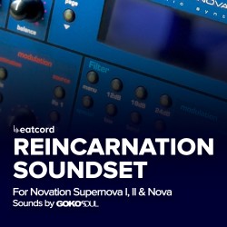 Reincarnation Soundset for Novation Supernova Series