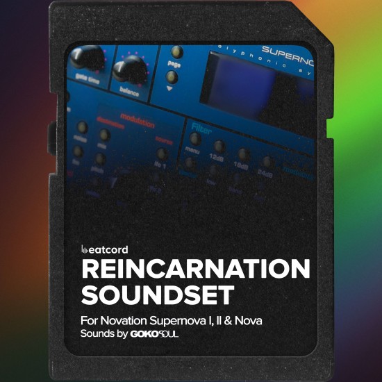 Reincarnation Soundset for Novation Supernova Series